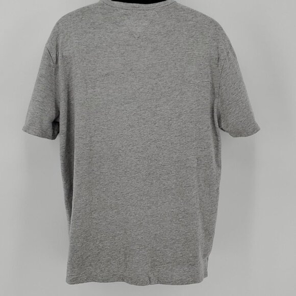 Tommy Hilfiger U.S. Flag Cut Out Tee Gray XL - Picture 4 of 6
